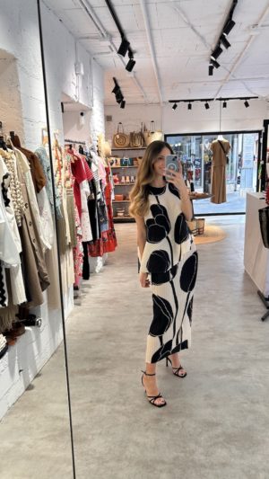 Conjunto Top Y Falda Plisado Estampado Floral