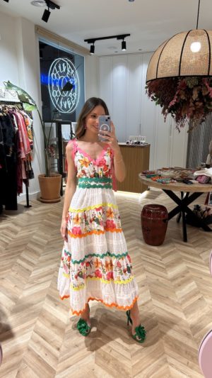Vestido Plumeti Cintas Piculina