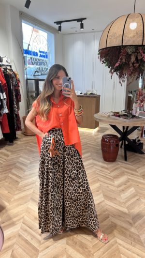 Camisa Oversize Asimétrica