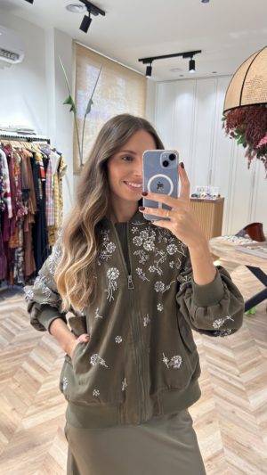 Bomber Aplicaciones Joya Kaki