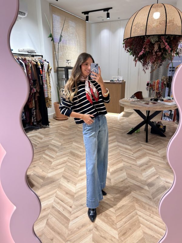 Jeans Nervio Wide leg - Imagen 3
