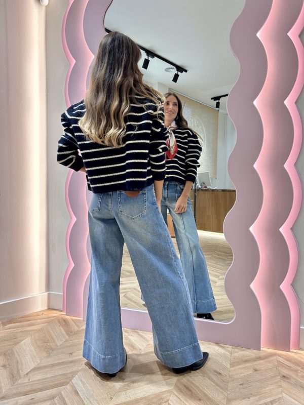 Jeans Nervio Wide leg - Imagen 4