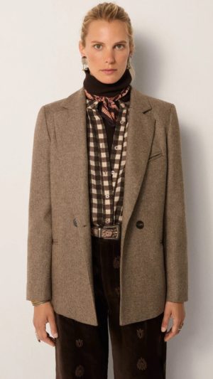 Blazer Lana Espiga Jackie