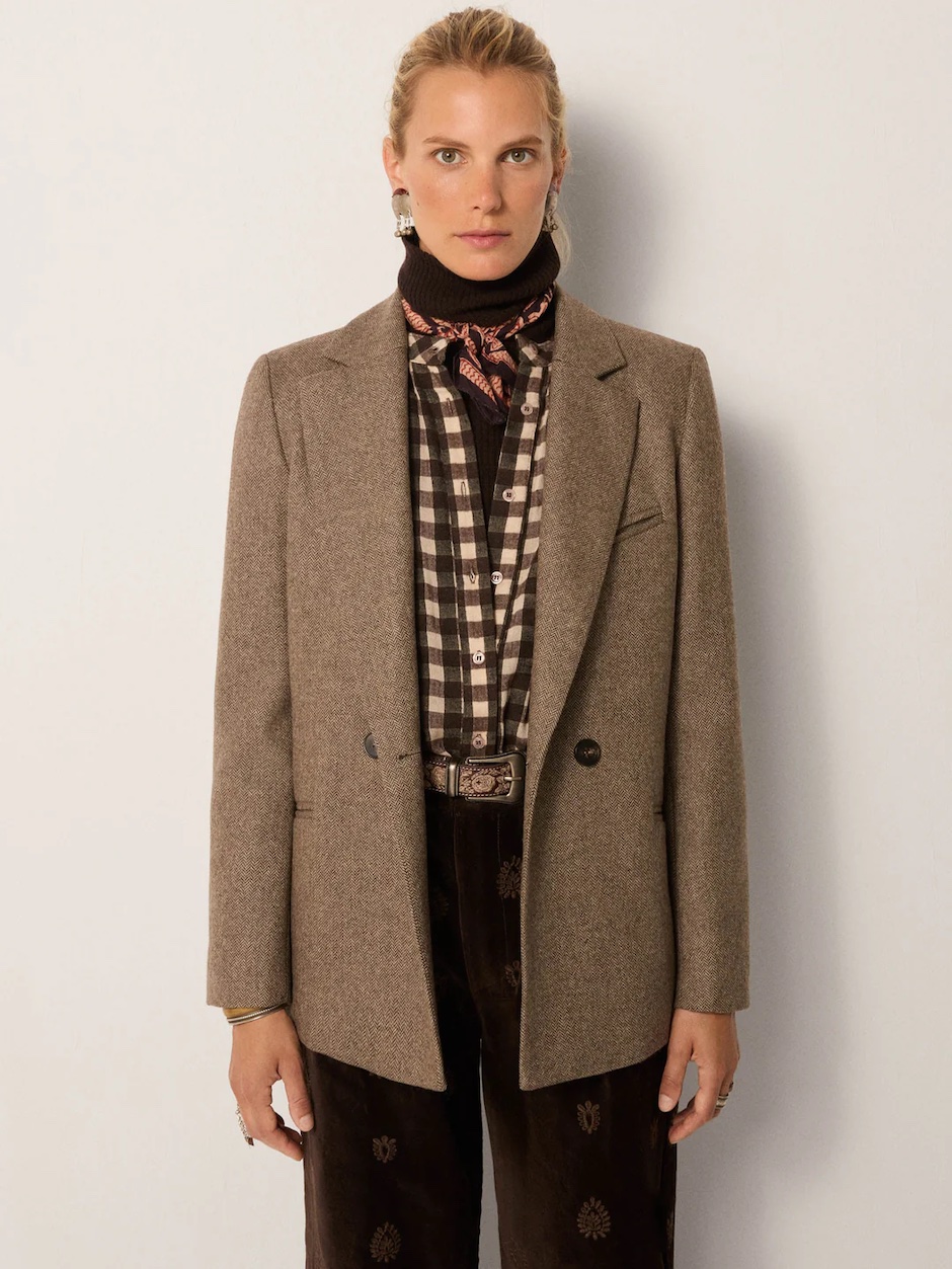 Blazer Lana Espiga Jackie