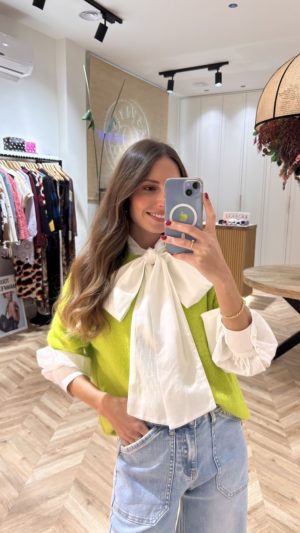 Jersey Alpaca Manga Corta Lima