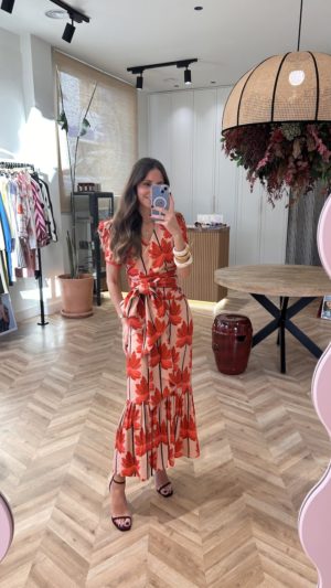 Conjunto Top y Falda Print Palmeras