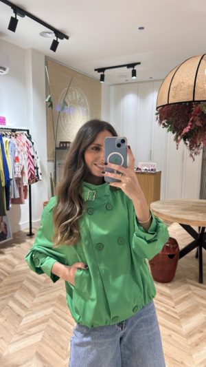 Cazadora Bomber Cruzada