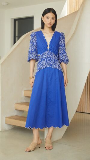 Vestido Bordado Bainica Tianna