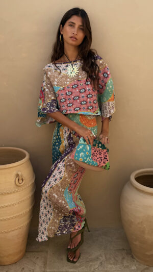 Pastel Morocco Tilly Dress